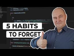 5 Habits I Had To Give Up To Become a Better Programmer
