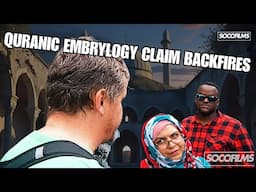 Muslim Doctor Gets Embryology Completely Wrong  (Bob) | Speakers Corner