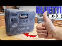 BLUETTI AC50B PORTABLE POWER STATION // 700W ANYWHERE, ANYTIME!