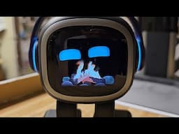 Emo Robot Update 2.8.0 Camping! Workout With Emo And Talk To Him With Automatic ChatGPT!