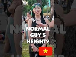 Normal guy's height? #chinesegirl #dating #interview