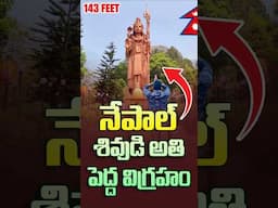 World's Tallest Shiva Statue 🙏 #lordshiva #viralvideo #nepal