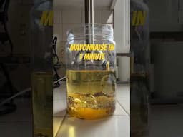 Mayonnaise in 1 Minute