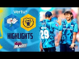 Highlights - Yorkshire Men vs Bears | Dawid Malan hits 65 in defeat