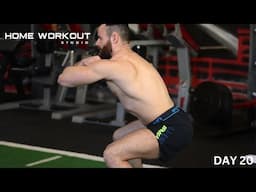 30min Big LEG DAY Workout At Home - Day 20