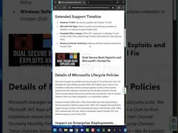Microsoft Confirms New Update Deadline For Windows 10