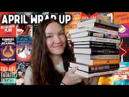 April Wrap Up (2025): so many new favorite books!