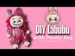 DIY Labubu Doll 😱 How to Make Labubu 😍 Labubu with Plastic Bag