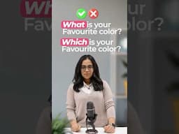 Which or What? Learn the Real Difference! Question Words Confusion |  Learn English With Ananya