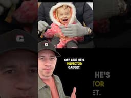 He pulls his finger off!