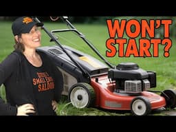 Top Things to Check When Your Lawnmower Won't Start!