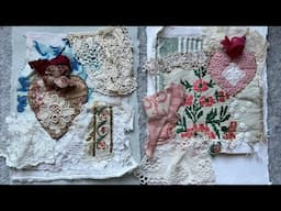 #whateverwednesday craft with me | EP 21 | Slow stitch heart pictures for JUJU'S birthday