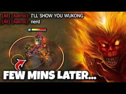 This Aatrox DISRESPECTED my TOP LANE WUKONG 🤣🤣🤣