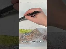 Easy Lighthouse Landscape Using Watercolors  #watercolorpainting #mixed_media #watercolorlandscape