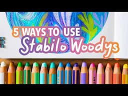 Are these worth the Hype? How to fill a Sketchbook with Woodys!
