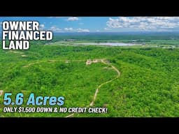 5.6 Acres (Only $1,500 Down!) Owner Financed Land for Sale in Missouri - CG36 #landforsale #land