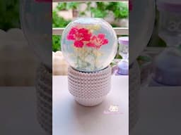 DIY snow globe ✨ #shorts #snowglobe