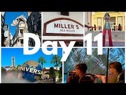 Florida Vlog | Day 11 | Family visiting Universal Studios for the first time! | Miller’s Ale House
