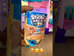 STITCH STIKI ROLLS #asmrunboxing #toyunboxing #satisfyingvideo
