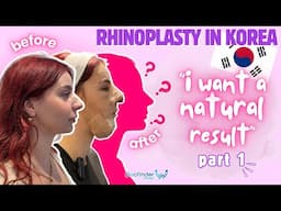Sisiuve’s Close Friend Is Getting a New Look in Korea… Here’s Part 1! | Rhinoplasty and Chin Implant