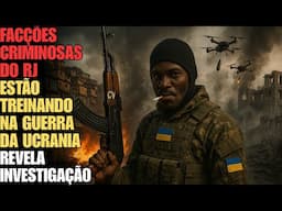 Facções criminosas do RJ estão treinando combate militar na Guerra da Ucrânia