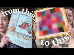 Let's Create Wall Art! - Punchneedle Project Vlog