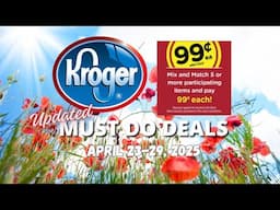 *BOGO Deals* Kroger UPDATED Must Do Deals for 4/23-4/29 | Japanese Sause Deal & MORE