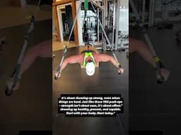 “Fatherhood Feels Like This TRX Workout 💥 (Unstable, Challenging, Humbling)”