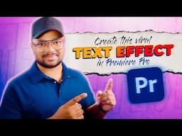 Viral Text Effect in Premiere Pro | Create this Amazing Text Animation | Premiere Pro | NO PLUG-INS