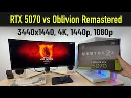 Can the RTX 5070 handle Oblivion Remastered?