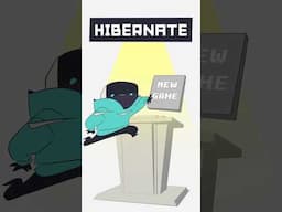 new game released going into hibernation for a month