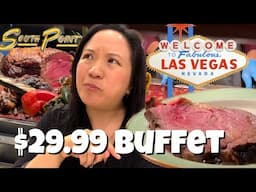 South Point Las Vegas $29.99 Prime Rib Buffet! Overhyped or Worth the Price?