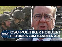 WEHRPFLICHT IN DEUTSCHLAND: CSU-Politiker Erndl fordert Gesetz für neuen Wehrdienst ab 2026!