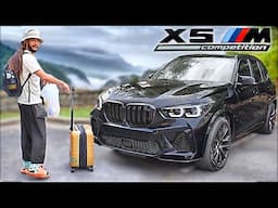 ROAD TRIPPING 1,500 MILES In My NEW Dream Car SUV! BMW X5M Competition F95 [LOUD EXHAUST]
