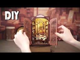 Bookshop Memories || CUTEBEE DIY Booknook Kit - Relaxing Satisfying Video