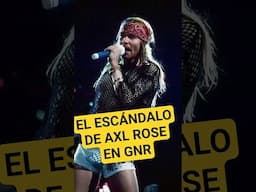 AXL ROSE golpea a un espectador y desata el CAOS en concierto de GUNS N´ ROSES
