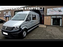 VW Crafter Campervan Conversion Starts Here!