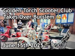 Burslem Takeover! Golden Torch Scooter Club Ride Out 2025