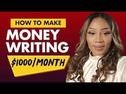 Earn $1000 per Month Writing from Home - 7 Real Sites That Pay Well (No Experience Needed)