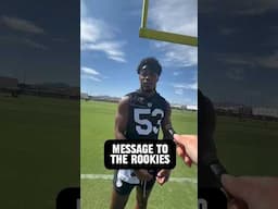 Message to the Rookies ✉️