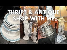 Vintage Home Decor & Thrift Shop With Me! Antique Home Decor Shopping!