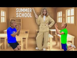 Escaping The Cardboard Summer School!