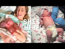Emotional Birth Vlog | Induced Labor + My First Postpartum Workout