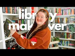 my complete library makeover! 💅🏼📚