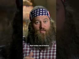 Rule #1 of Tracking: Follow the Poop 🐻💩 | Duck Dynasty #shorts