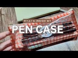 What's Inside My Pen Case? 🖊️ Streamlined On-the-Go Journaling Supplies