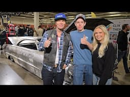 LIVE car building, customizing, and engine tuning! — Coolest Thing We’ve EVER Seen at a Car Show 👏🏼