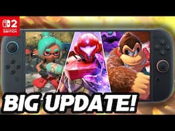 BIG Nintendo Switch 2 First Party News & Game Updates!