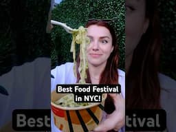 Everything I ate at Yes Chef Food Fest!! #foodie #shorts #nycfood #eating #foodreview #collab