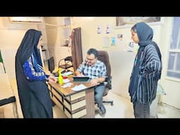 Maryam falls ill at school and Ashraf visits an orthopedic specialist.